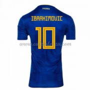 Maglie Nazionali Di Calcio Svezia 2018 Zlatan Ibrahimovic 10 Seconda Divisa..